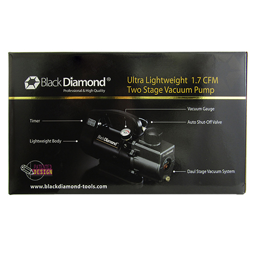 ΑΝΤΛΙΑ ΚΕΝΟΥ BLACK DIAMOND ΔΙΒΑΘΜΙΑ 1.7CFM